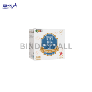 Premium 2-in-1 Inca White Coffee 15 Sachet Kopi Putih Halus