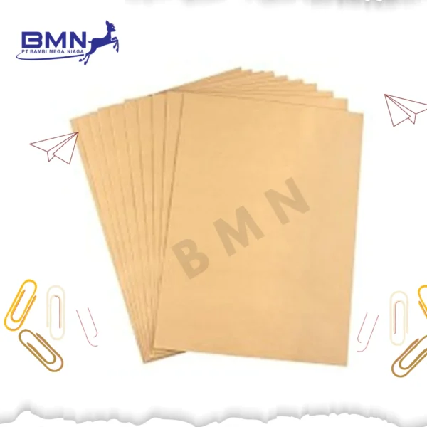 Map A3 MDM kertas coklat A3 untuk arsip dokumen kantor sekolah 100 pcs