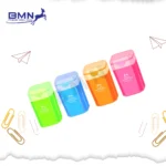 Rautan pensil M&G single hole extra tajam dengan wadah penampung serutan untuk pelajar dan mahasiswa