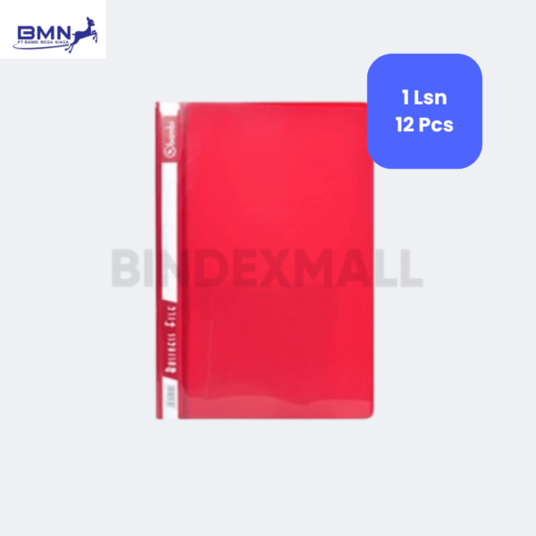 Snelhecter Bambi business file A4 acco plastik cover transparan warna lengkap original