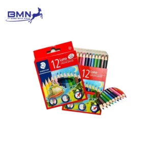 Pensil warna Staedtler Luna Aquarell 12 warna watercolour pendek original compact portable