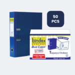 1 Dus Bindex Ecology Lever Arch File Ordner Folio Jumbo Size 75 mm