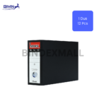 Benex Ordner Jumbo 75mm Eco Black Standard Grade kapasitas besar 12 pieces per dus