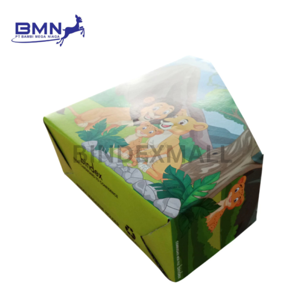 box file bergambar singa tampak bawah