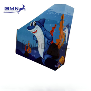 box file bergambar hiu tampak samping