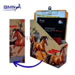 detail box file bergambar kuda