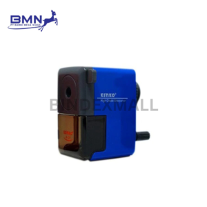 Rautan pensil putar mekanis Kenko A3 dengan sistem gear metal untuk hasil rautan presisi