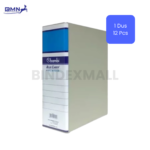 Bambi Pipe Binder Folio JUMBO SIZE 80 mm With Full Spine 4 Colour Labels