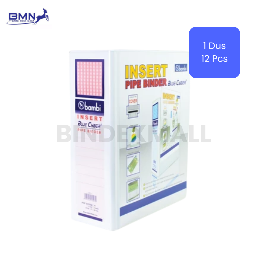 1178M 1 Dus 12 Pcs Insert Pipe Binder 1178M Paket Grosir