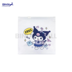 Pouch lucu Annuals Kuromi A6 dengan desain kuromi imut dan zipper berkualitas