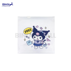 Pouch lucu Annuals Kuromi A6 dengan desain kuromi imut dan zipper berkualitas