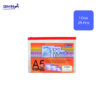 Zipper Pocket ukuran A5 paket grosir
