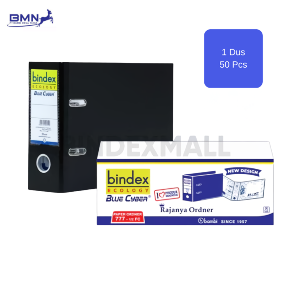 ordner voucher 777 warna hitam paket grosir