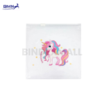 Pouch lucu Annuals Little Unicorn A6 dengan desain kelinci imut dan zipper berkualitas