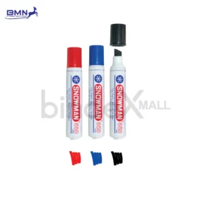 Spidol permanent Snowman AG-550 ukuran besar untuk berbagai permukaan kertas plastik kayu