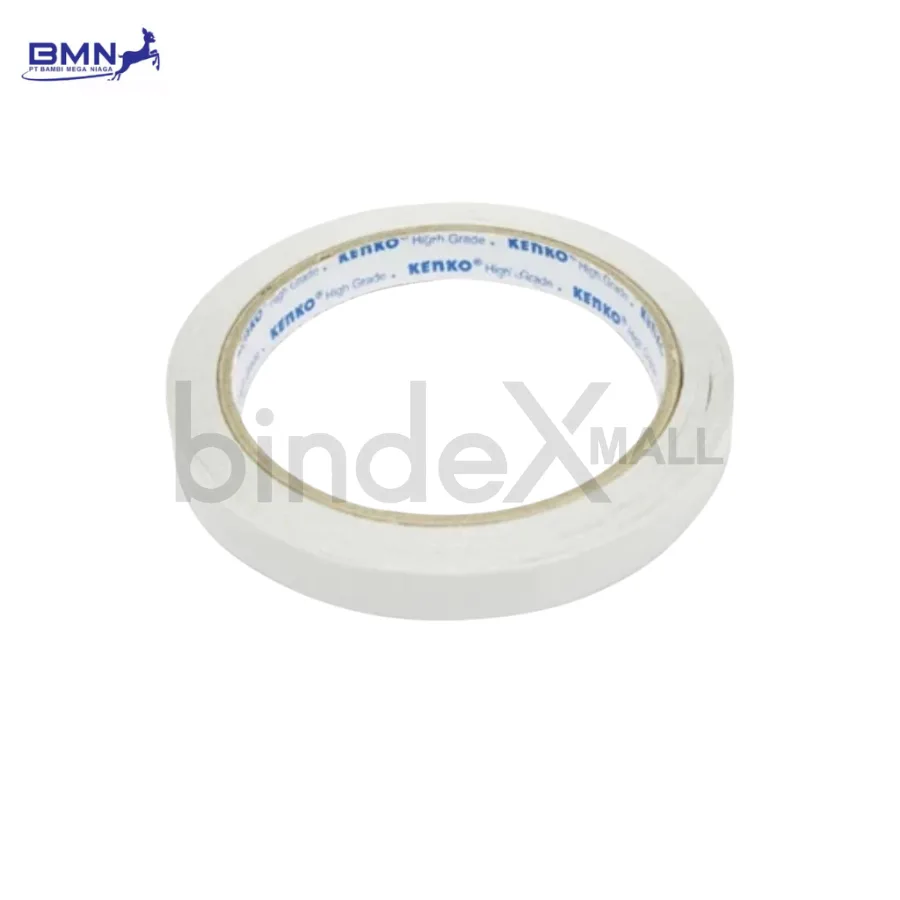 yhf8oht9azutxgq0pwak Double tape Kenko ukuran 1/2 inch 12mm perekat dua sisi untuk kantor scrapbook dan kerajinan