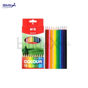 Pensil warna M&G Classic set 12 warna dalam kotak untuk anak sekolah dan mewarnai