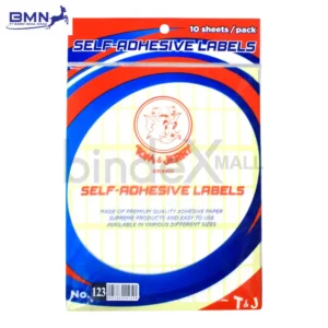 Label stiker self adhesive Tom Jerry nomor 123 untuk kantor dan labeling produk