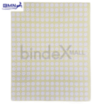 Label stiker self adhesive Tom Jerry nomor 97 bentuk bulat circular untuk branding dan seal produk