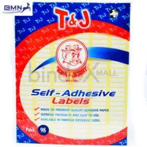 Label stiker self adhesive Tom Jerry nomor 98 ukuran 5x21mm untuk label kode dan marking detail