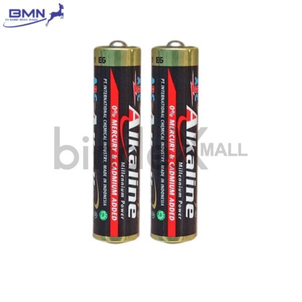 Baterai AA ABC Alkaline isi 2 pcs 1.5 volt anti bocor tahan lama untuk remote jam dan senter