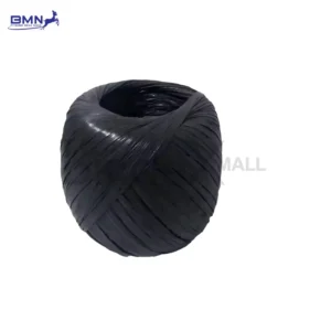 Tali rafia hitam 400 gram kuat serbaguna untuk kemasan kerajinan dekorasi dan pertanian