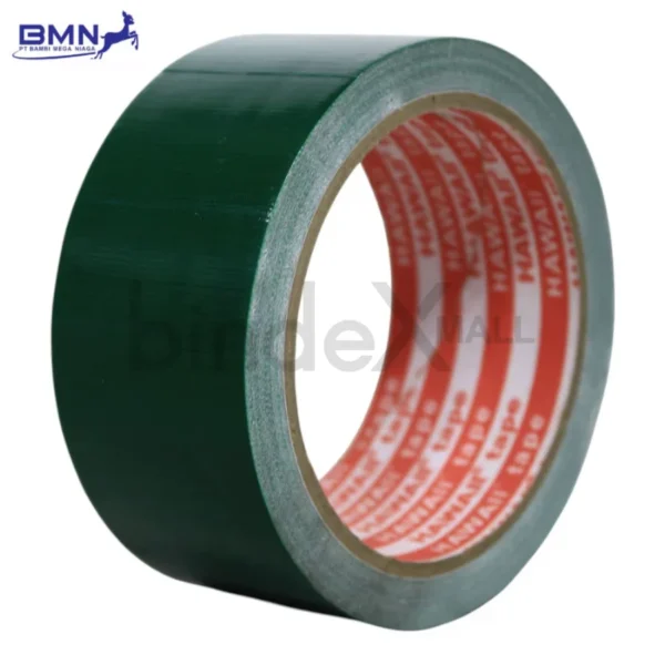 Lakban kain Daimaru hitam 2 inch 48mm cloth tape heavy duty natural rubber adhesive