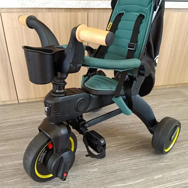Doona Liki Trike S5 - Sepeda Dorong Anak Roda Tiga Tricycle ( Preloved )- Racing Green