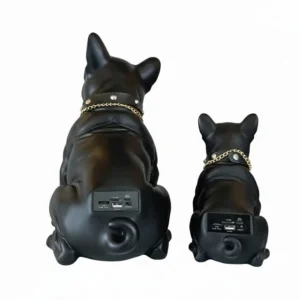 Dekorasi Bull Bluetooth Music Box Tampak Belakang