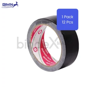 Lakban hitam Daimaru 1.5 inch cloth tape paket grosir isi 12 roll untuk packing dan bundling heavy duty