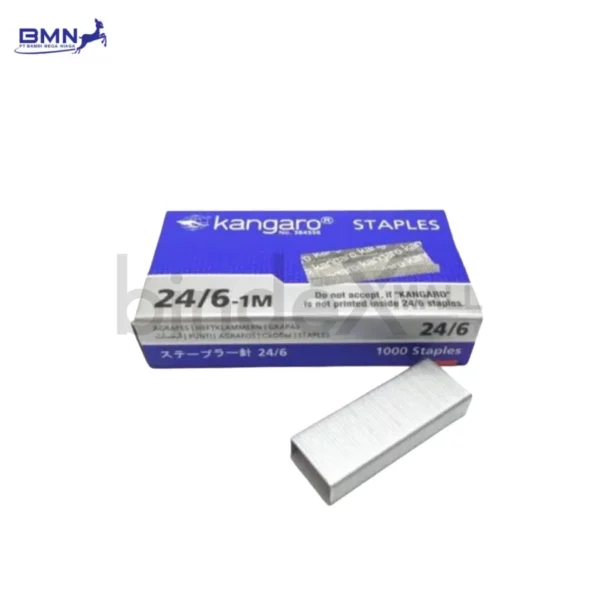 Isi stapler Kangaro nomor 3 original mini staples kawat baja kuat untuk stapler kecil
