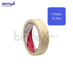 Masking tape Daisuha 1 inch lakban kertas paket grosir isi 12 roll untuk painting crafting dan packaging