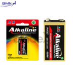 Baterai 9V ABC Alkaline kotak 1 pcs tegangan stabil tahan lama untuk microphone alarm dan multitester