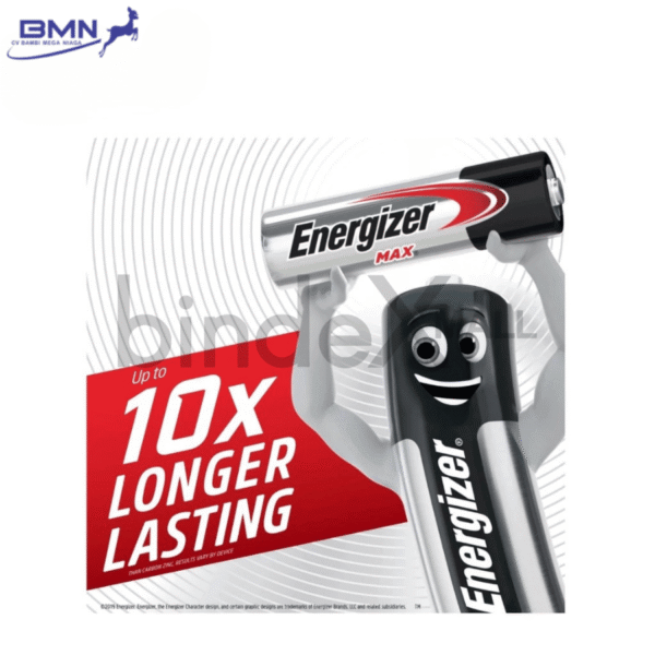 Baterai AA Energizer Max alkaline isi 3 pcs anti bocor tahan lama untuk remote mouse dan jam dinding