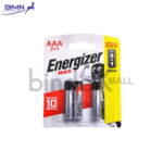Baterai AAA Energizer Max alkaline isi 3 pcs anti bocor tahan lama untuk remote mouse dan jam kecil