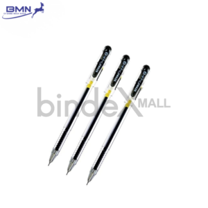 Kenko Easy Gel Pen hitam 1 pcs tinta gel pekat 0.5mm cepat kering lancar nyaman untuk sekolah dan kantor