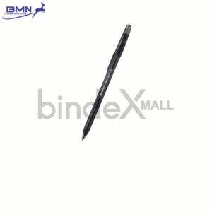Pulpen Standard Tecno hitam 1 pcs tinta hitam pekat lancar halus desain ringan nyaman untuk sekolah dan kantor