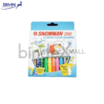 Spidol Snowman WC200 12 Water Color Markers bigger tip child safe water based washable non-toxic untuk mewarnai anak