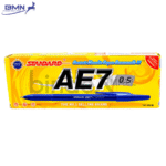 Pulpen Standard AE7 biru isi 12 pcs Alfa Tip 0.5mm tinta lancar merek bolpen nomor satu Indonesia garansi macet